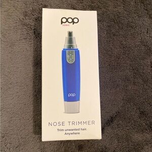 Pop sonic nose trimmer blue new